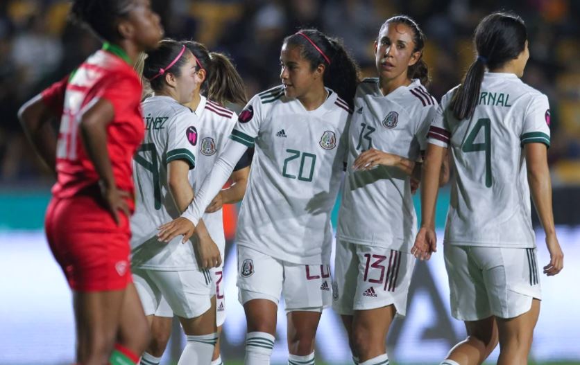 Selección Mexicana Femenil tiene aplastante triunfo de cara al Mundial